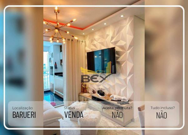 Imagem Apartamento com 3 Quartos à Venda, 85 m² em Jardim Tupanci - Barueri