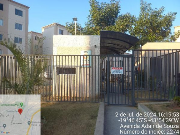 Apartamento com 2 Quartos à Venda, 43 m² em Belo Vale - Santa Luzia