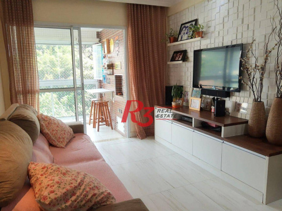 Imagem Apartamento com 2 Quartos à Venda, 77 m² em José Menino - Santos