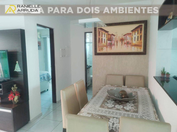 Imagem Apartamento com 2 Quartos à Venda, 67 m² em Aeroclube - João Pessoa
