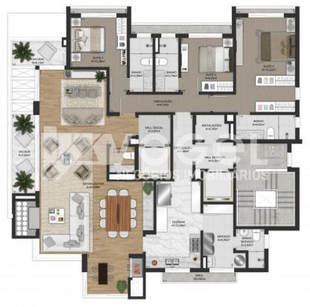 Imagem Apartamento com 3 Quartos à Venda, 190 m² em Auxiliadora - Porto Alegre Imagem Apartamento com 3 Quartos à Venda, 190 m² em Auxiliadora - Porto Alegre