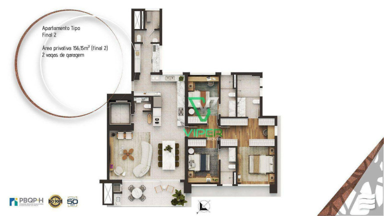 Imagem Apartamento com 3 Quartos à Venda, 154 m² em Juvevê - Curitiba Imagem Apartamento com 3 Quartos à Venda, 154 m² em Juvevê - Curitiba