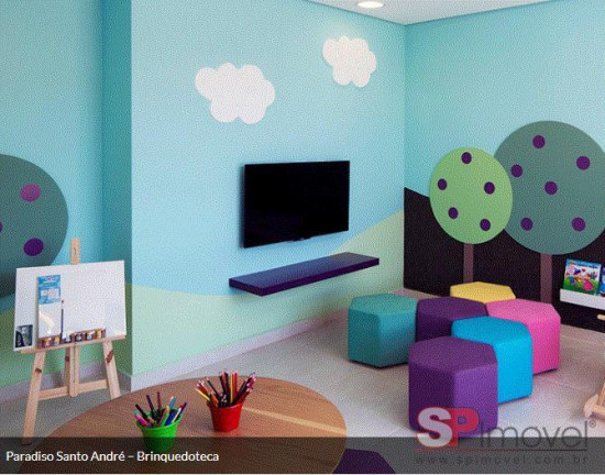 Imagem Apartamento com 2 Quartos à Venda, 45 m² em Campestre - Santo André Imagem Apartamento com 2 Quartos à Venda, 45 m² em Campestre - Santo André
