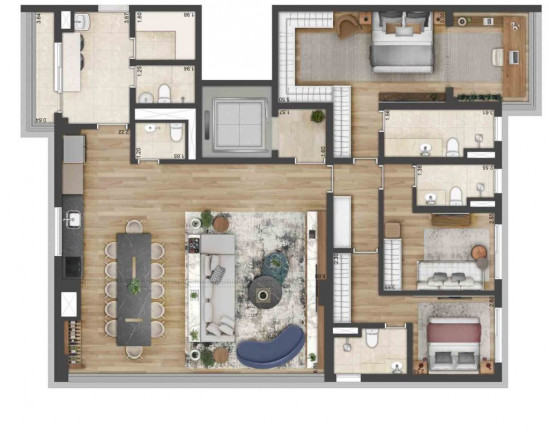 Imagem Apartamento com 3 Quartos à Venda, 203 m² em Perdizes - São Paulo