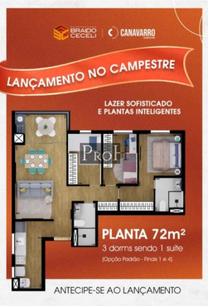 Imagem Apartamento com 3 Quartos à Venda, 72 m² em Campestre - Santo André Imagem Apartamento com 3 Quartos à Venda, 72 m² em Campestre - Santo André