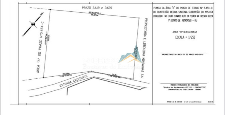 Imagem Terreno à Venda, 2.947 m² em Fazenda Inglesa - Petrópolis Imagem Terreno à Venda, 2.947 m² em Fazenda Inglesa - Petrópolis