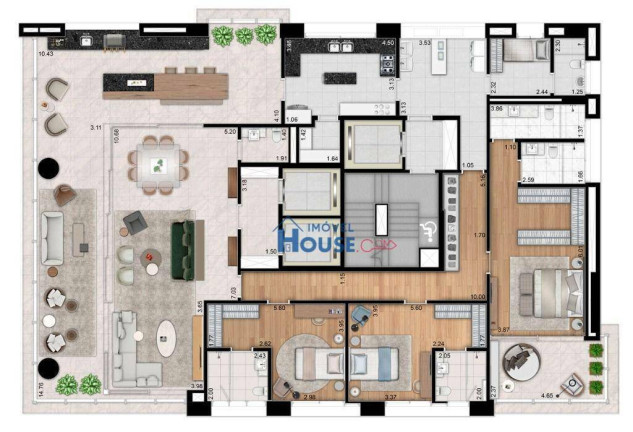 Imagem Apartamento com 4 Quartos à Venda, 335 m² em Itaim Bibi - São Paulo