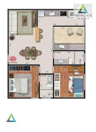 Imagem Cobertura com 3 Quartos à Venda, 148 m² em Bairu - Juiz De Fora