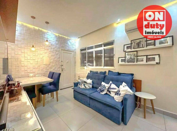 Imagem Apartamento com 2 Quartos à Venda, 70 m² em Embaré - Santos Imagem Apartamento com 2 Quartos à Venda, 70 m² em Embaré - Santos