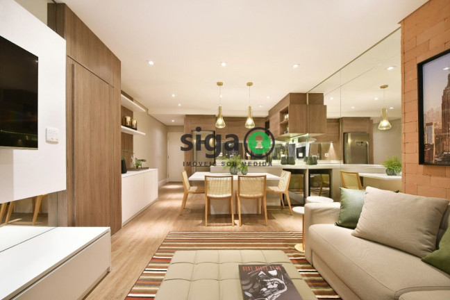 Apartamento com 1 Quarto à Venda ou Locação, 68 m² em Vila Nova Conceição - São Paulo