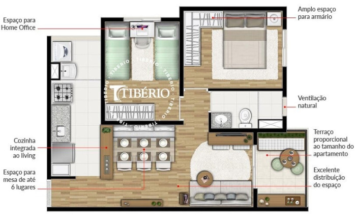 Apartamento com 2 Quartos à Venda, 50 m² em Tatuapé - São Paulo