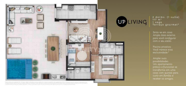 Imagem Apartamento com 2 Quartos à Venda, 117 m² em Conceição - São Paulo