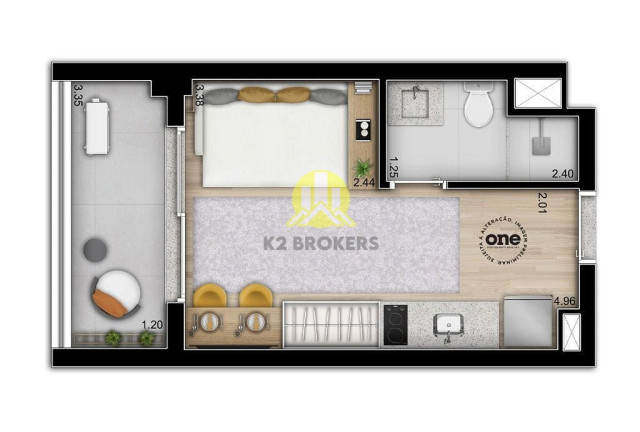 Imagem Apartamento com 1 Quarto à Venda, 25 m² em Consolação - São Paulo Imagem Apartamento com 1 Quarto à Venda, 25 m² em Consolação - São Paulo