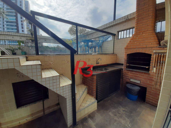 Imagem Cobertura com 3 Quartos à Venda, 300 m² em Pompéia - Santos