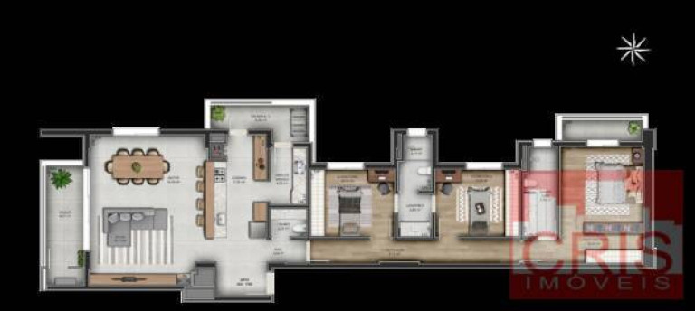 Imagem Apartamento com 2 Quartos à Venda, 105 m² em São Bento - Bento Gonçalves Imagem Apartamento com 2 Quartos à Venda, 105 m² em São Bento - Bento Gonçalves