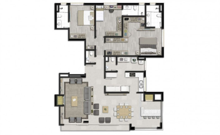 Imagem Imóvel com 3 Quartos à Venda, 169 m² em Bela Vista - Porto Alegre Imagem Imóvel com 3 Quartos à Venda, 169 m² em Bela Vista - Porto Alegre