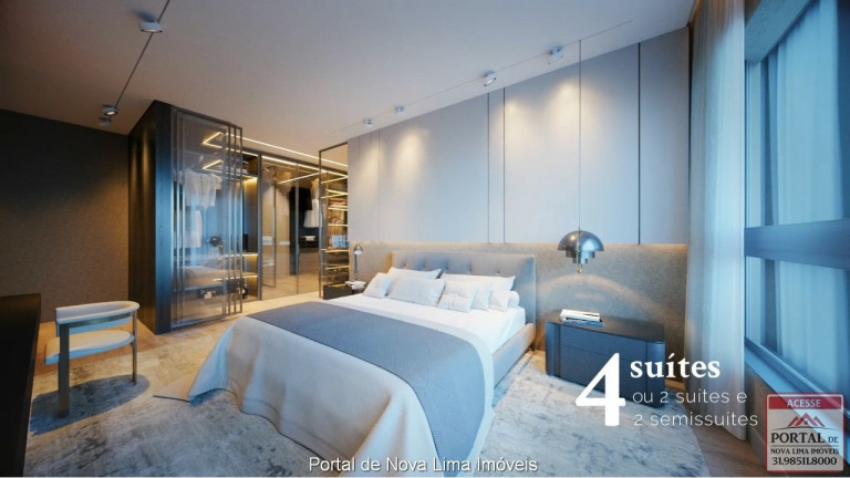 Imagem Apartamento com 4 Quartos à Venda, 224 m² em Vila Da Serra - Nova Lima Imagem Apartamento com 4 Quartos à Venda, 224 m² em Vila Da Serra - Nova Lima