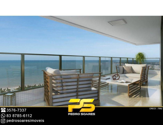 Imagem Apartamento com 5 Quartos à Venda, 414 m² em Altiplano Cabo Branco - João Pessoa