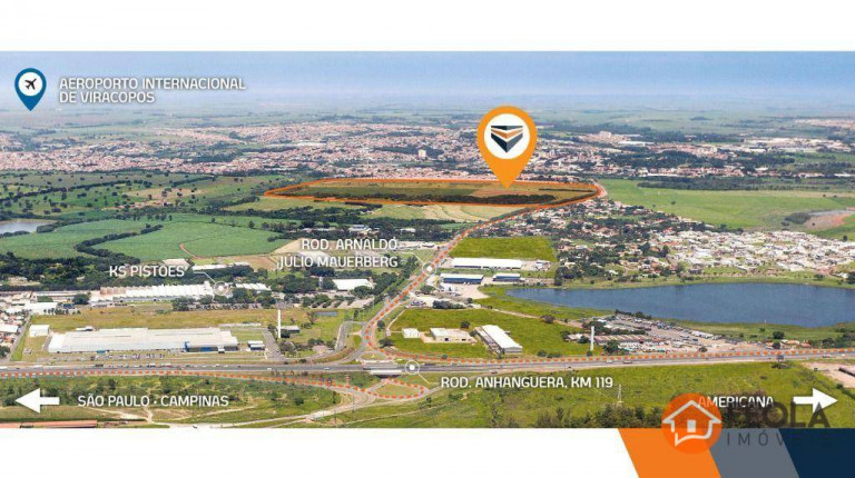 Imagem Terreno à Venda, 2.024 m² em Jardim São Francisco - Nova Odessa Imagem Terreno à Venda, 2.024 m² em Jardim São Francisco - Nova Odessa