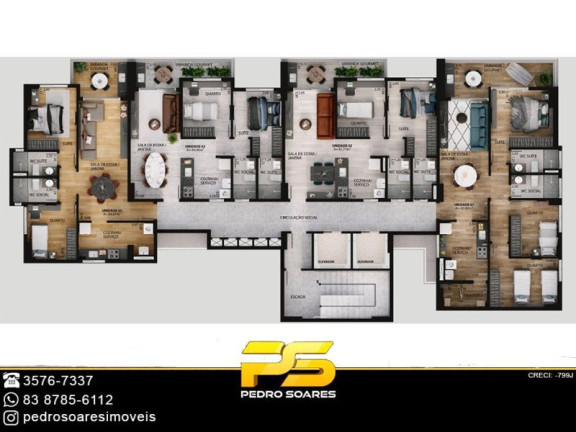 Imagem Apartamento com 3 Quartos à Venda, 90 m² em Aeroclube - João Pessoa Imagem Apartamento com 3 Quartos à Venda, 90 m² em Aeroclube - João Pessoa