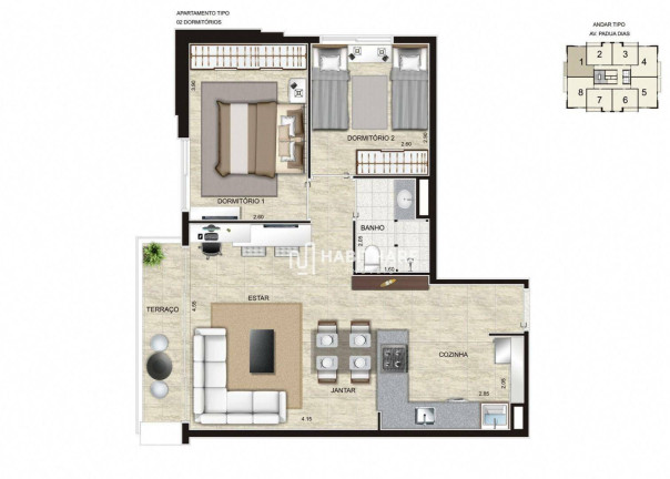 Imagem Apartamento com 2 Quartos à Venda, 62 m² em Vila Independência - Piracicaba Imagem Apartamento com 2 Quartos à Venda, 62 m² em Vila Independência - Piracicaba