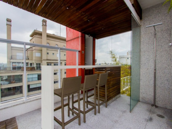 Imagem Apartamento com 1 Quarto para Alugar, 47 m² em Campo Belo - São Paulo