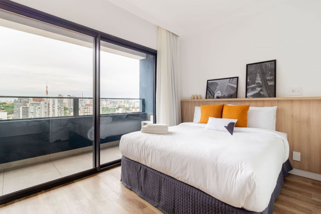 Apartamento com 1 Quarto para Alugar, 25 m² em Vila Madalena - São Paulo