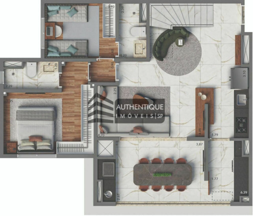 Imagem Apartamento com 3 Quartos à Venda, 125 m² em Ipiranga - São Paulo