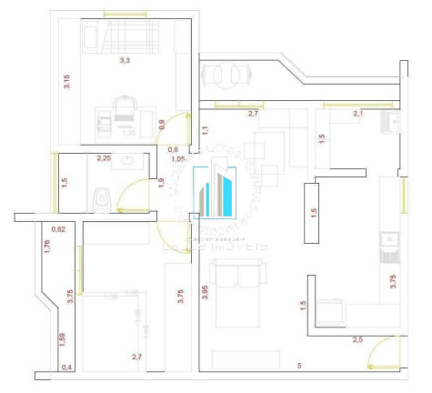 Imagem Apartamento com 2 Quartos à Venda, 52 m² em Vila São Vicente De Paula - Boituva Imagem Apartamento com 2 Quartos à Venda, 52 m² em Vila São Vicente De Paula - Boituva