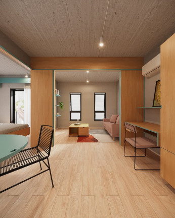 Imagem Apartamento com 1 Quarto à Venda, 31 m² em São Francisco - Curitiba