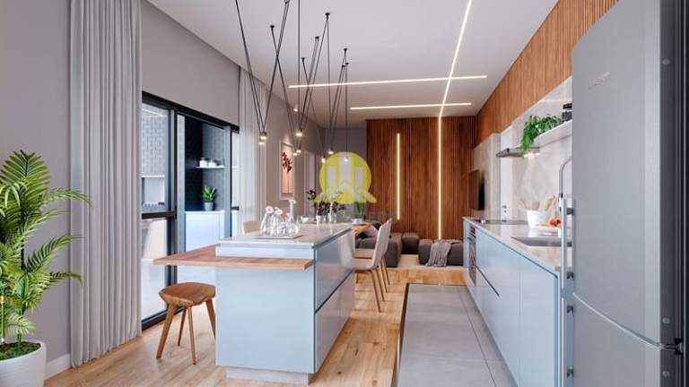 Imagem Apartamento com 1 Quarto à Venda, 63 m² em Santa Felicidade - Curitiba