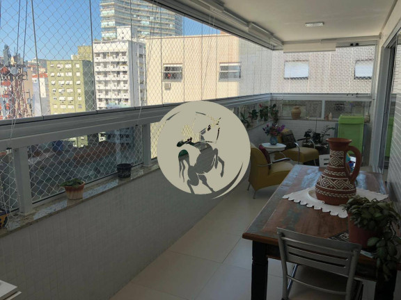 Apartamento com 4 Quartos à Venda, 205 m² em Pompeia - Santos