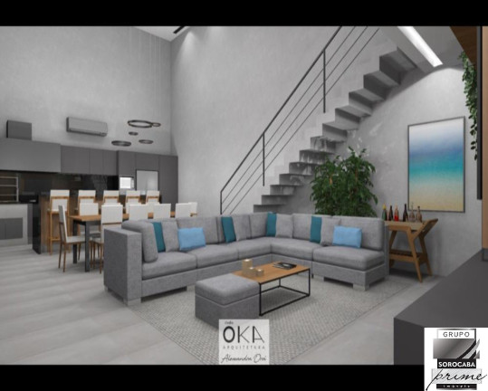 Imagem Casa com 4 Quartos à Venda, 320 m² em Alphaville Nova Esplanada 3 - Votorantim