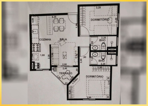 Imagem Apartamento com 2 Quartos à Venda, 57 m² em Parque Viana - Barueri