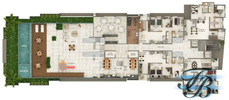 Imagem Apartamento com 2 Quartos à Venda, 62 m² em Bessa - João Pessoa Imagem Apartamento com 2 Quartos à Venda, 62 m² em Bessa - João Pessoa