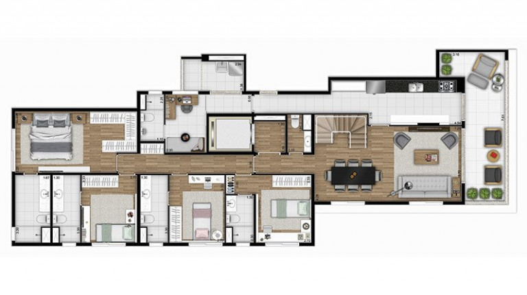 Imagem Apartamento com 4 Quartos à Venda, 206 m² em Perdizes - São Paulo