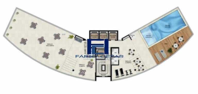 Foto do imóvel Apartamento com 2 Quartos à Venda, 28 m² em Boa Viagem - Recife