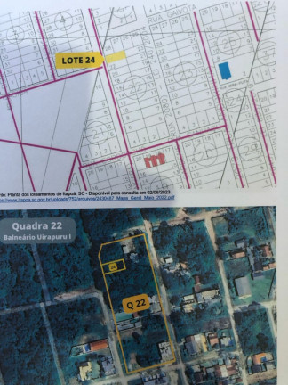 Imagem Terreno à Venda, 1.072 m² em Balneário Uirapuru - Itapoá Imagem Terreno à Venda, 1.072 m² em Balneário Uirapuru - Itapoá