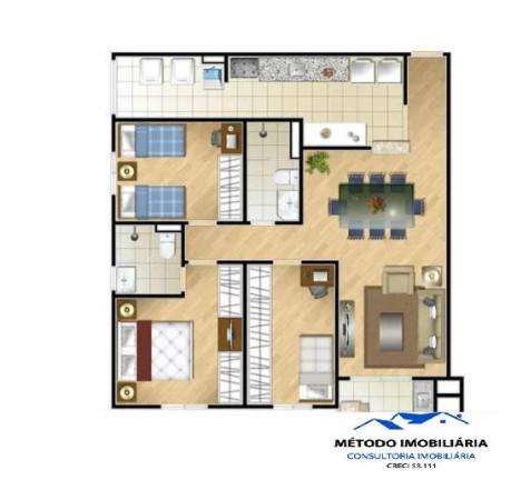 Imagem Apartamento com 2 Quartos à Venda, 72 m² em Barcelona - São Caetano Do Sul