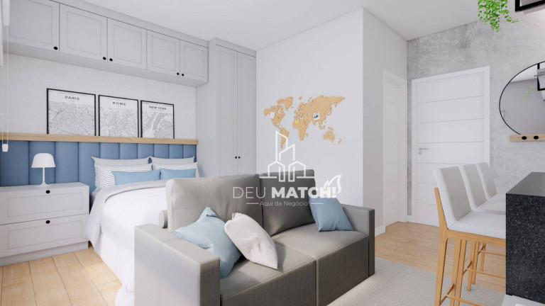 Imagem Apartamento com 1 Quarto à Venda, 29 m² em Jardim Colonial - Atibaia