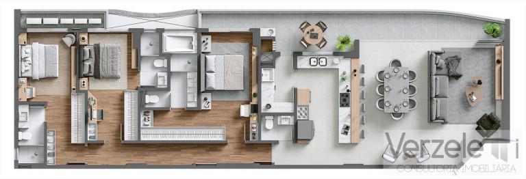 Imagem Apartamento com 3 Quartos à Venda, 175 m² em Praia Brava De Itajaí - Itajaí Imagem Apartamento com 3 Quartos à Venda, 175 m² em Praia Brava De Itajaí - Itajaí