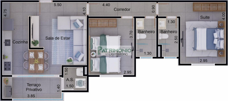 Imagem Imóvel com 2 Quartos à Venda, 36 m² em Jardim Tonini - Jaguariúna Imagem Imóvel com 2 Quartos à Venda, 36 m² em Jardim Tonini - Jaguariúna