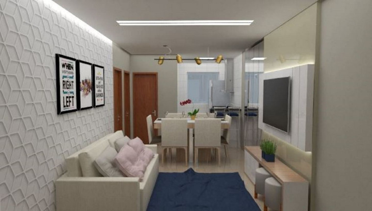 Imóvel com 2 Quartos à Venda, 47 m² em Santa Cruz - Belo Horizonte