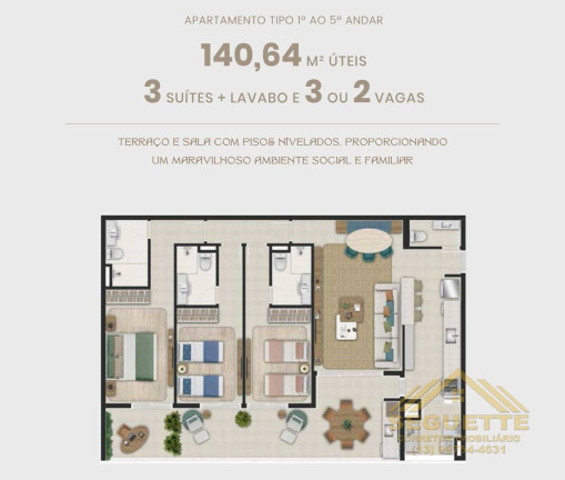 Imagem Apartamento com 3 Quartos à Venda, 154 m² em Riviera De São Lourenço - Bertioga Imagem Apartamento com 3 Quartos à Venda, 154 m² em Riviera De São Lourenço - Bertioga