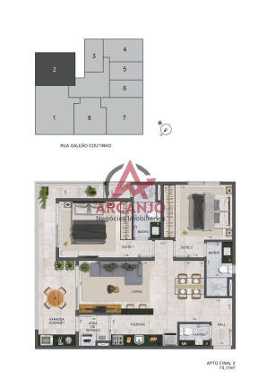Imagem Apartamento com 1 Quarto à Venda, 50 m² em Itagua - Ubatuba Imagem Apartamento com 1 Quarto à Venda, 50 m² em Itagua - Ubatuba