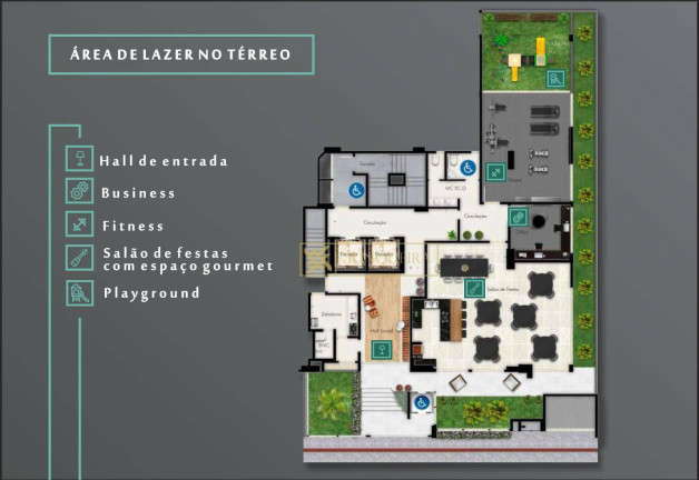 Imagem Apartamento com 2 Quartos à Venda, 68 m² em Kobrasol - São José