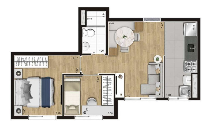 Imagem Apartamento com 2 Quartos à Venda, 42 m² em Itaquera - São Paulo Imagem Apartamento com 2 Quartos à Venda, 42 m² em Itaquera - São Paulo