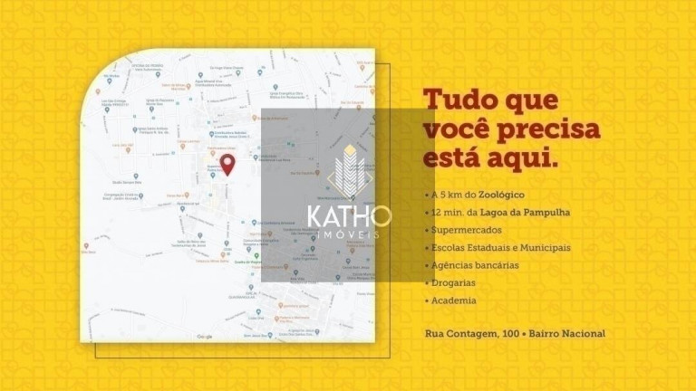 Imagem Apartamento com 2 Quartos à Venda, 43 m² em Vila Paris - Contagem