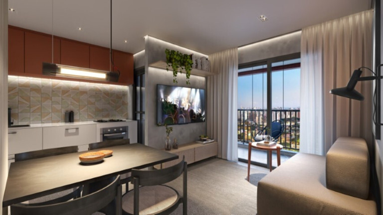 Imagem Apartamento com 1 Quarto à Venda, 24 m² em Pinheiros - São Paulo