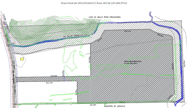 Imagem Imóvel à Venda, 124.186 m² em Distrito Industrial Norte - Joinville Imagem Imóvel à Venda, 124.186 m² em Distrito Industrial Norte - Joinville